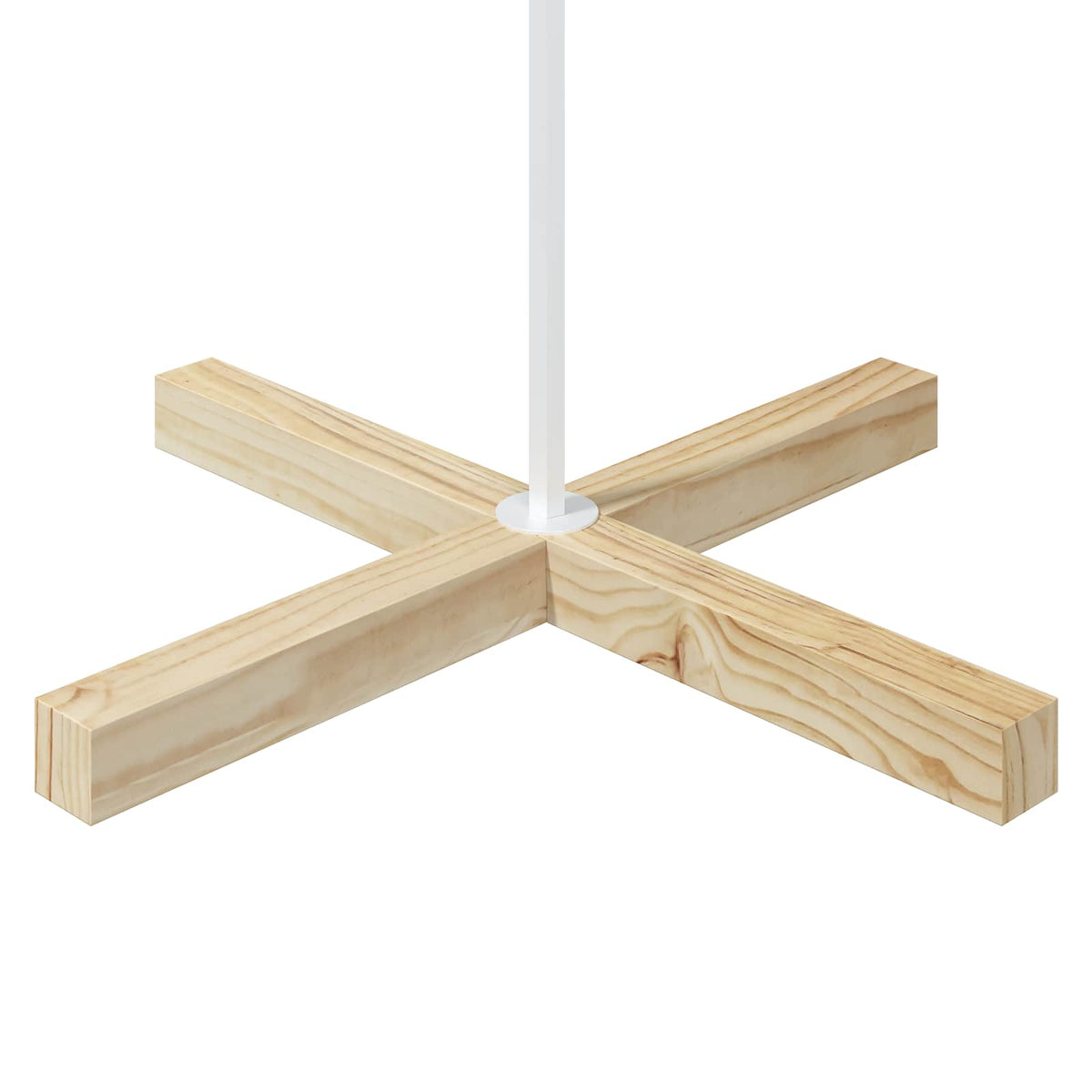 vidaXL Metal Christmas Tree with Stand KUOPIO 180 cm Steel White