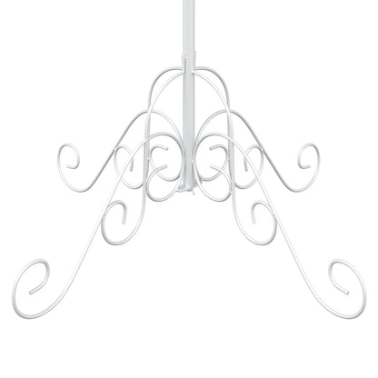 vidaXL Metal Christmas Tree KUOPIO 60 cm Steel White