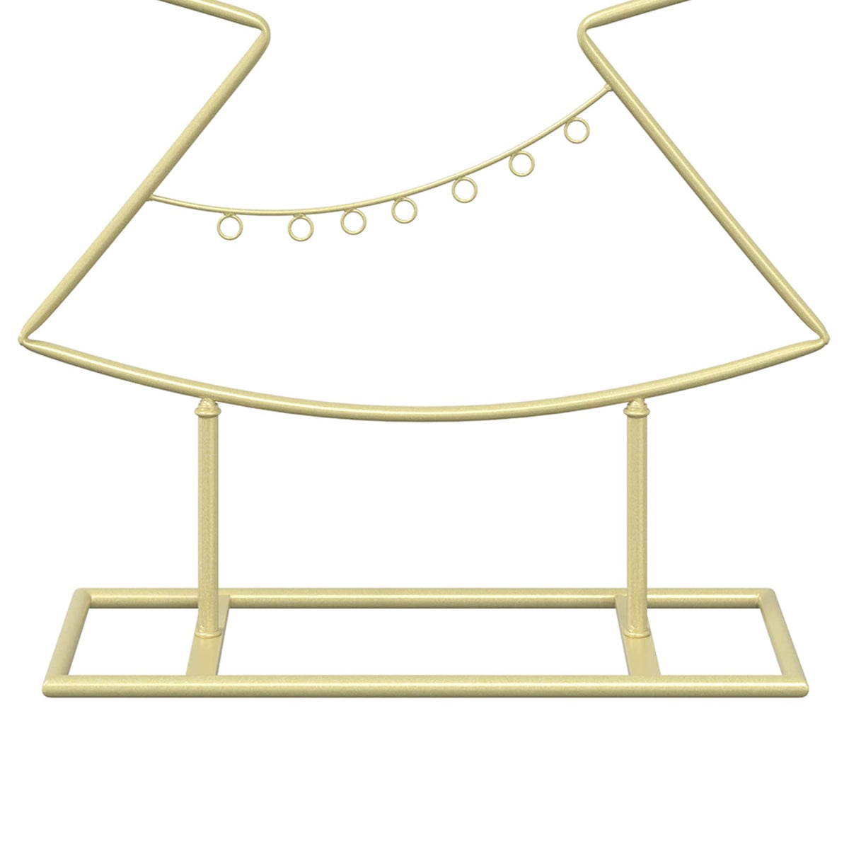 vidaXL Metal Christmas Tree with Stand KUOPIO 125 cm Steel Gold