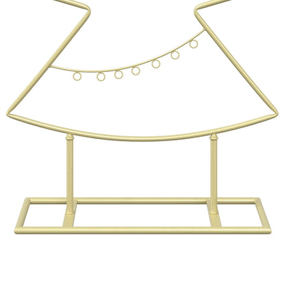 vidaXL Metal Christmas Tree with Stand KUOPIO 125 cm Steel Gold