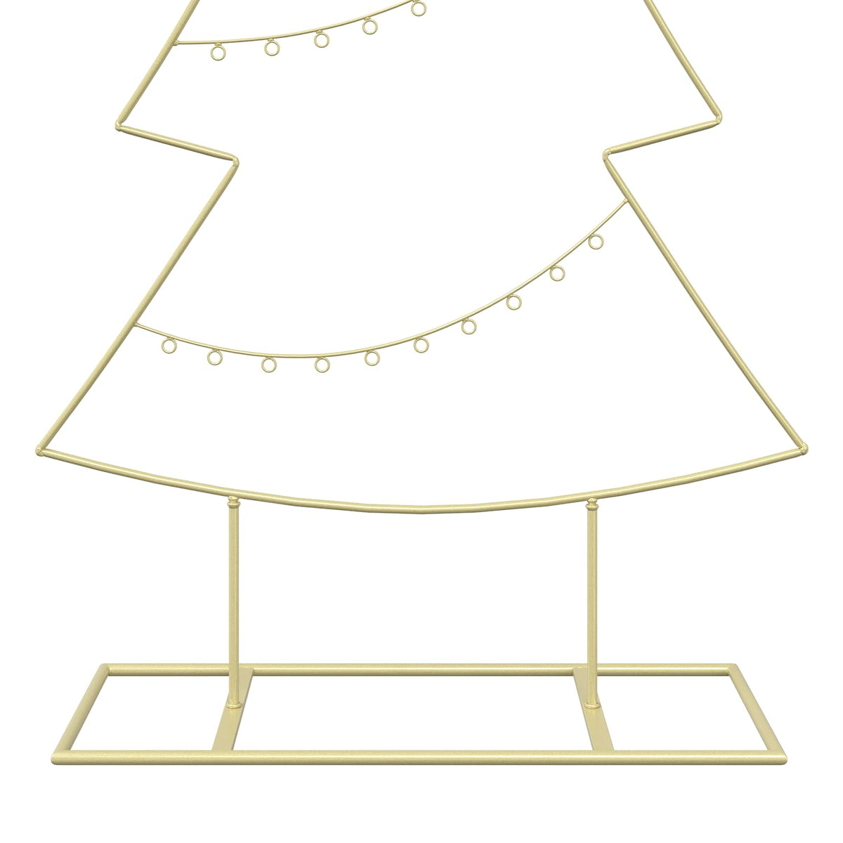 vidaXL Metal Christmas Tree with Stand KUOPIO 180 cm Steel Gold