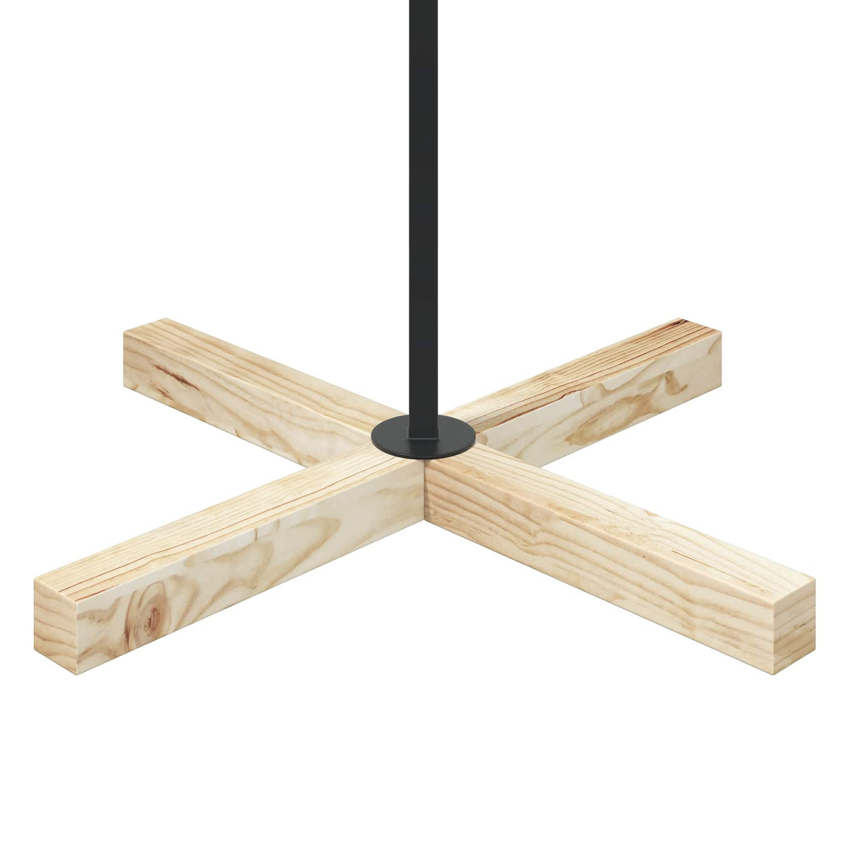 vidaXL Metal Christmas Tree with Stand KUOPIO 150 cm Steel Black