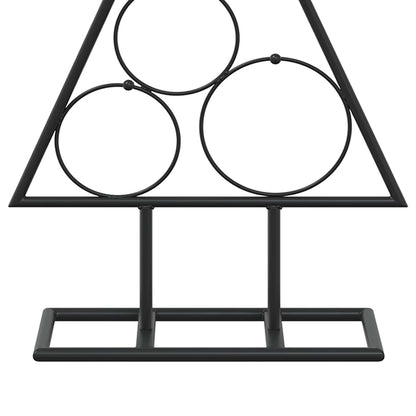 vidaXL Metal Christmas Tree KUOPIO 60 cm Steel Black