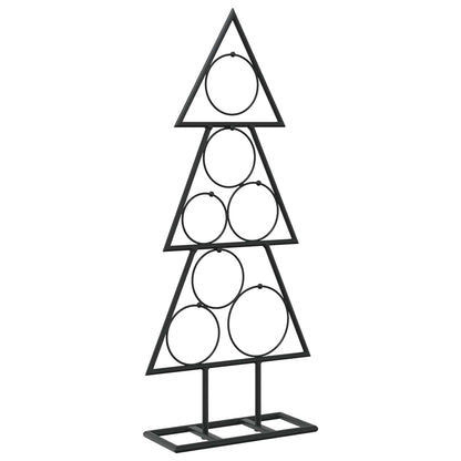 vidaXL Metal Christmas Tree KUOPIO 60 cm Steel Black