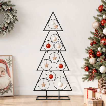 vidaXL Metal Christmas Tree with Classic Stand KUOPIO 90 cm Steel