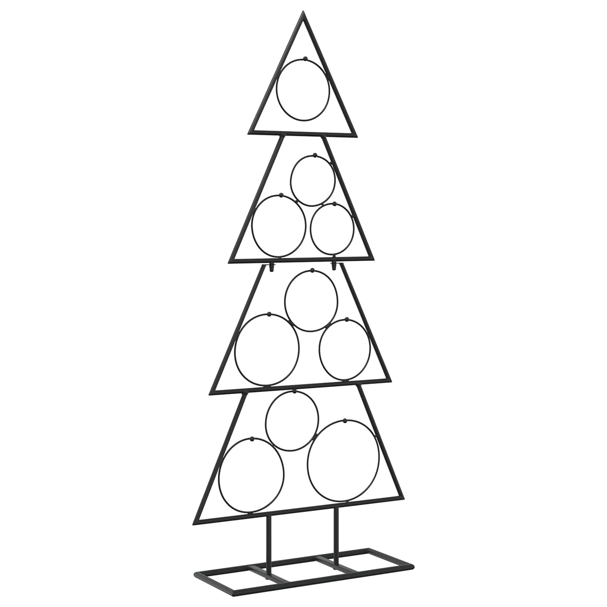 vidaXL Metal Christmas Tree with Classic Stand KUOPIO 90 cm Steel
