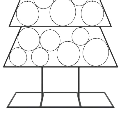 vidaXL Metal Christmas Tree with Classic Stand KUOPIO 180 cm Steel
