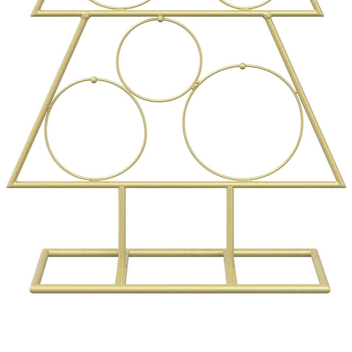 vidaXL Metal Christmas Tree KUOPIO 90 cm Steel Gold