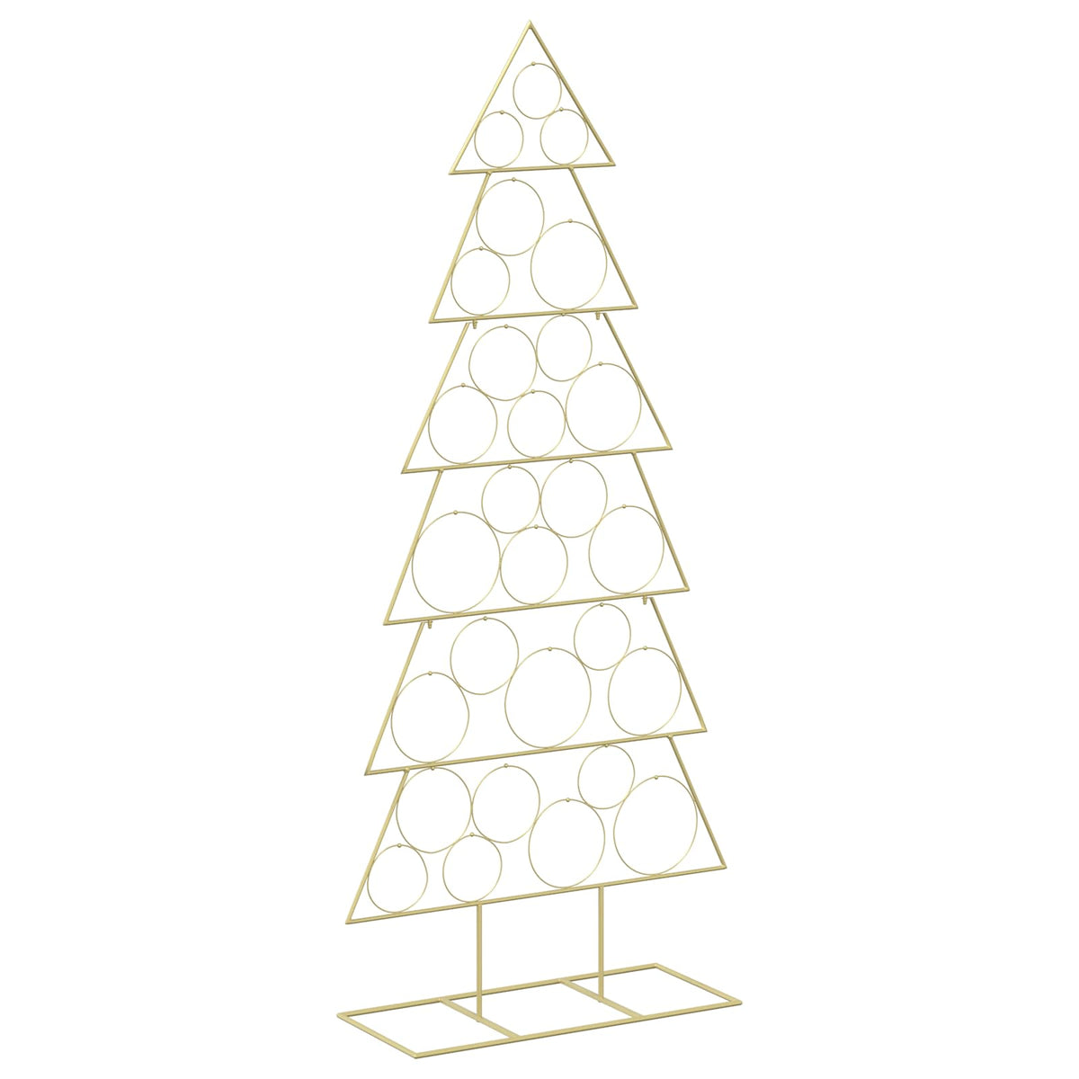 vidaXL Metal Christmas Tree with Classic Stand KUOPIO 180 cm Steel