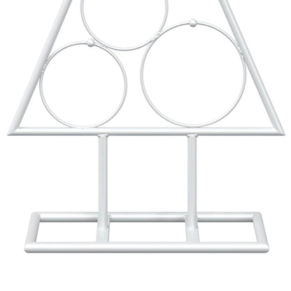 vidaXL Metal Christmas Tree KUOPIO 60 cm Steel White