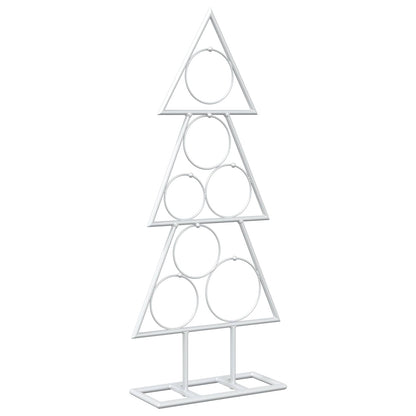 vidaXL Metal Christmas Tree KUOPIO 60 cm Steel White