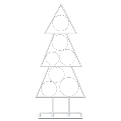 vidaXL Metal Christmas Tree KUOPIO 60 cm Steel White