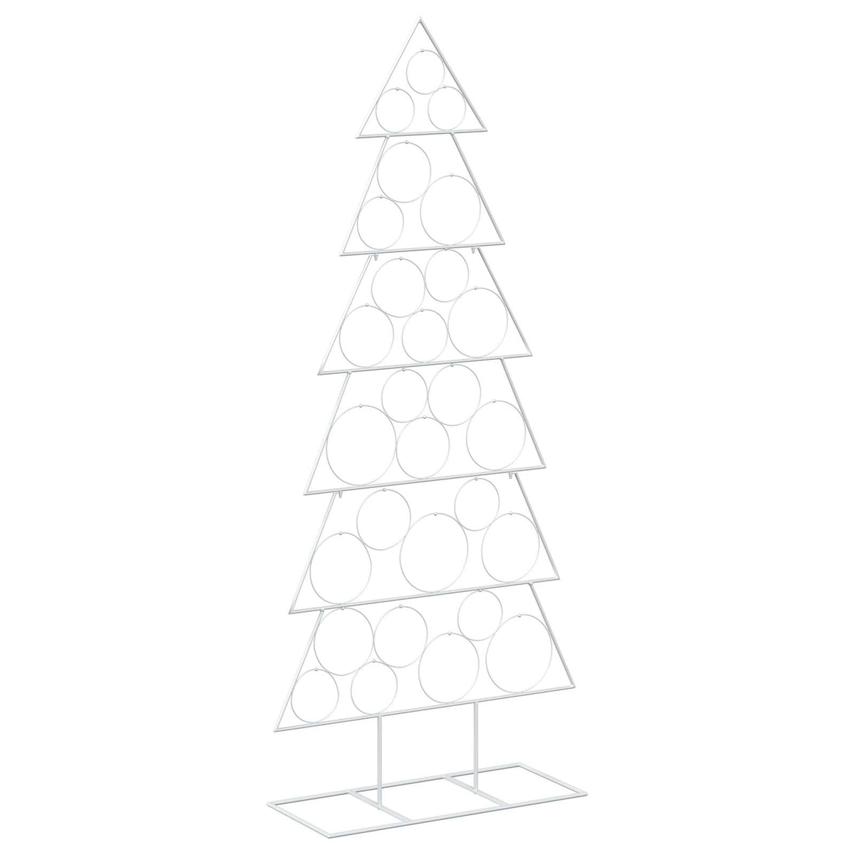vidaXL Metal Christmas Tree with Classic Stand KUOPIO 180 cm Steel