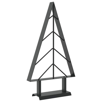 vidaXL Metal Christmas Tree KUOPIO 60 cm Steel Black