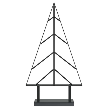 vidaXL Metal Christmas Tree KUOPIO 60 cm Steel Black