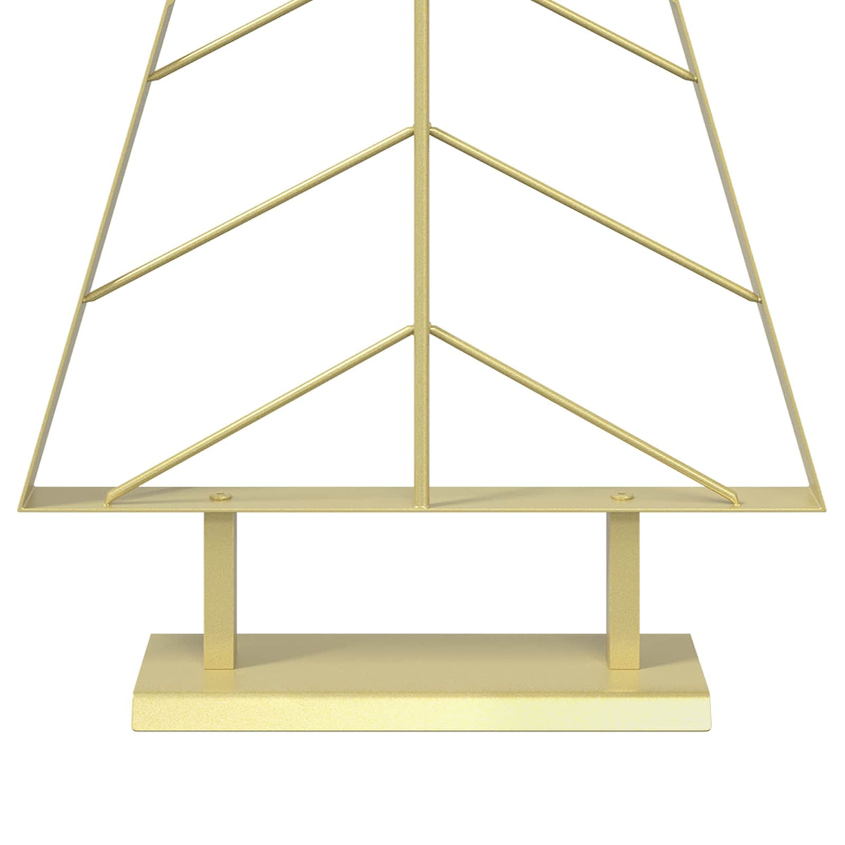 vidaXL Metal Christmas Tree with Stand KUOPIO 90 cm Steel Gold