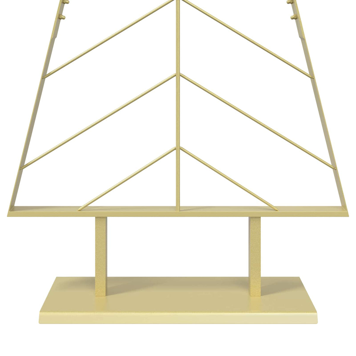 vidaXL Metal Christmas Tree with Stand KUOPIO 150 cm Steel Gold