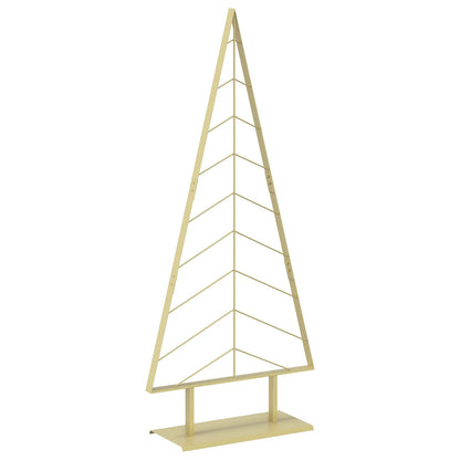vidaXL Metal Christmas Tree with Stand KUOPIO 180 cm Steel Gold