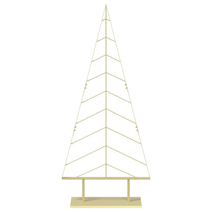 vidaXL Metal Christmas Tree with Stand KUOPIO 180 cm Steel Gold