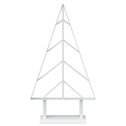 vidaXL Metal Christmas Tree KUOPIO 60 cm Steel White