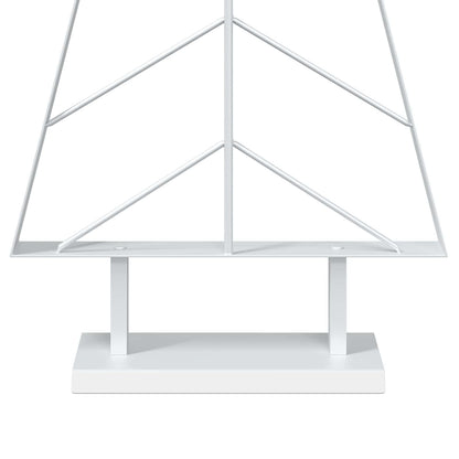vidaXL Metal Christmas Tree with Stand KUOPIO 90 cm Steel White