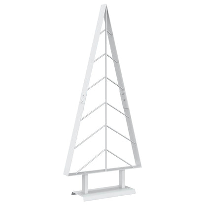 vidaXL Metal Christmas Tree with Stand KUOPIO 90 cm Steel White