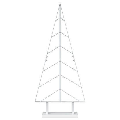 vidaXL Metal Christmas Tree with Stand KUOPIO 90 cm Steel White