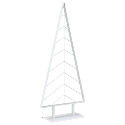 vidaXL Metal Christmas Tree KUOPIO 150 cm Steel White