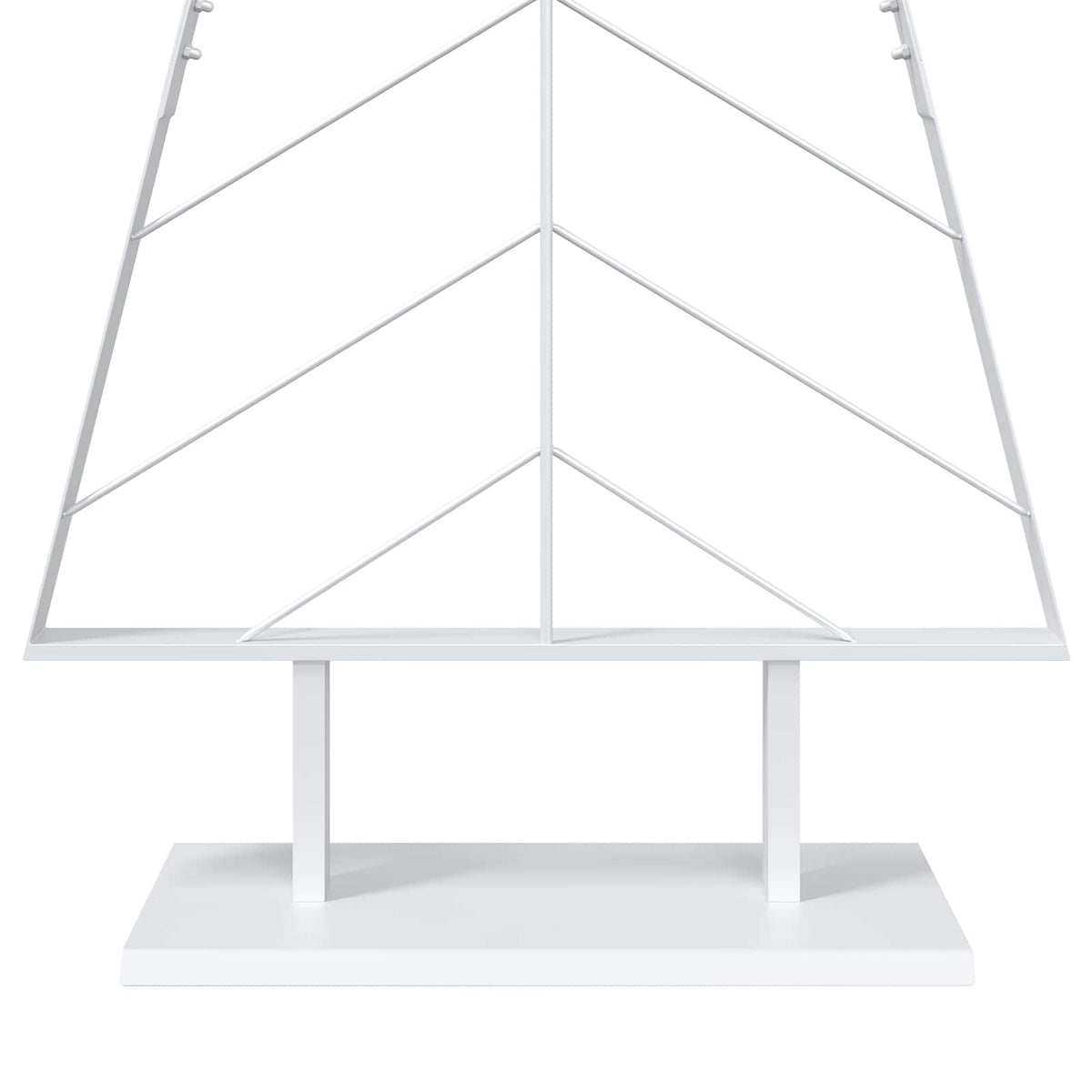 vidaXL Metal Christmas Tree with Stand KUOPIO 180 cm Steel White