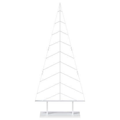 vidaXL Metal Christmas Tree with Stand KUOPIO 180 cm Steel White