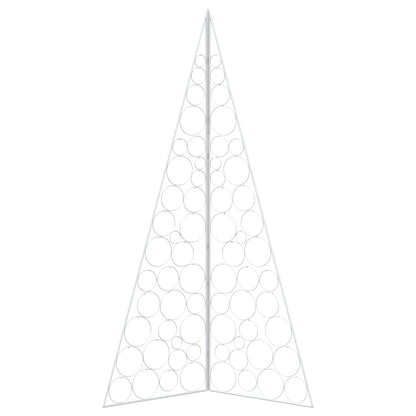 vidaXL Metal Christmas Tree KUOPIO 180 cm Steel White