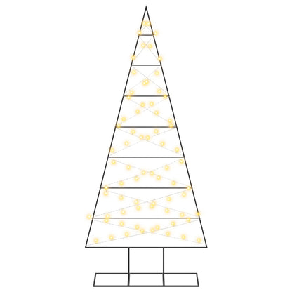 vidaXL Metal Christmas Tree with Stand KUOPIO 180 cm Warm White Steel