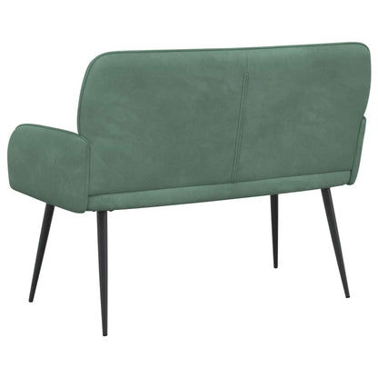 vidaXL 2 Seater Sofa with Metal Legs 2-Seater Sea Green Velvet