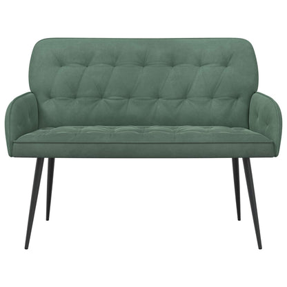 vidaXL 2 Seater Sofa with Metal Legs 2-Seater Sea Green Velvet