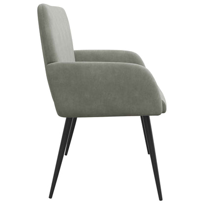 vidaXL 2 Seater Sofa with Metal Legs 2-Seater Light Grey