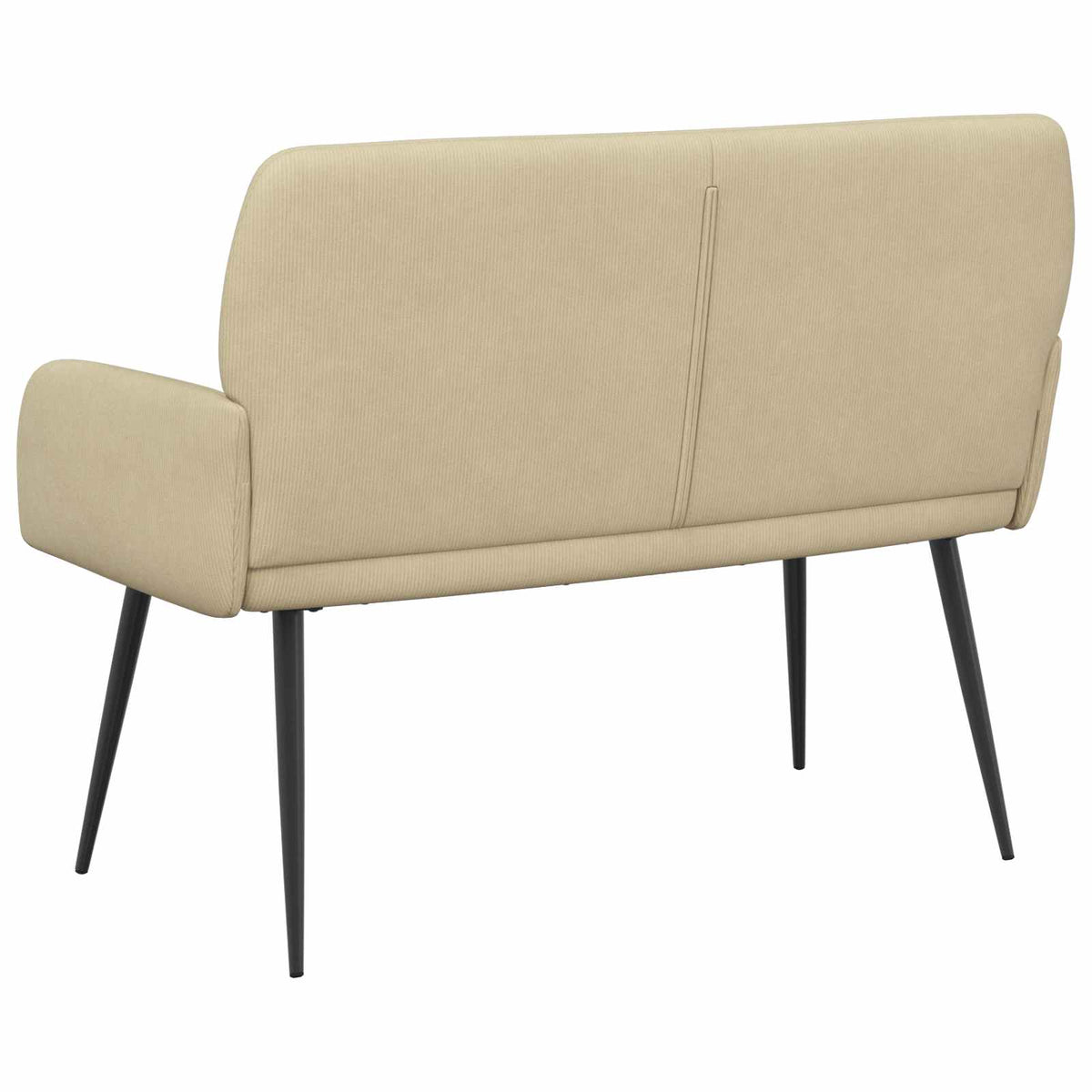 vidaXL 2 Seater Sofa with Metal Legs 2-Seater Grey Green