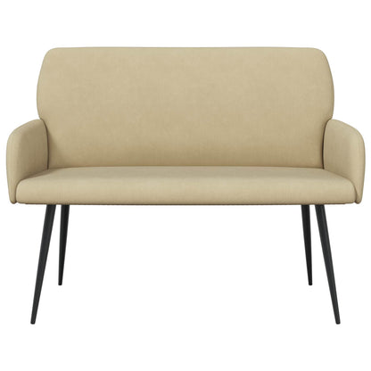 vidaXL 2 Seater Sofa with Metal Legs 2-Seater Grey Green