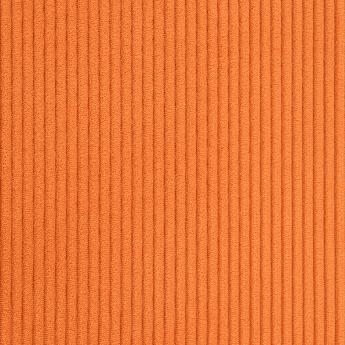 vidaXL 2 Seater Sofa with Metal Legs 2-Seater Orange Corduroy Fabric