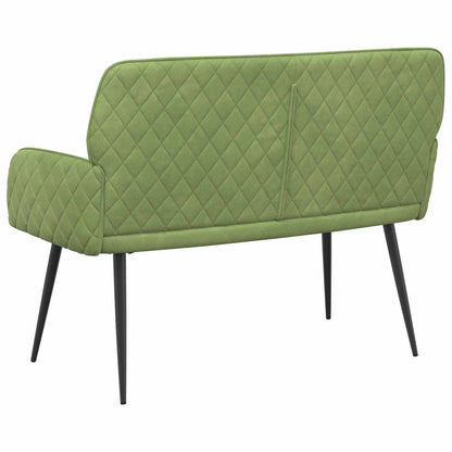 vidaXL 2 Seater Sofa with Metal Legs 2-Seater Light Green Velvet