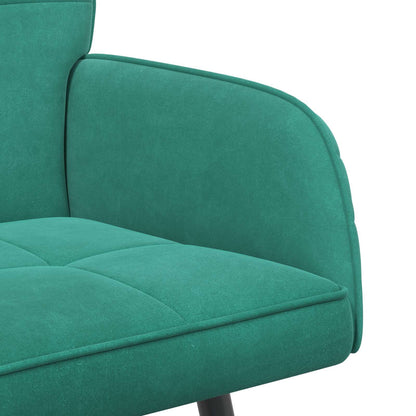 vidaXL 2 Seater Sofa with Metal Legs 2-Seater Turquoise Velvet