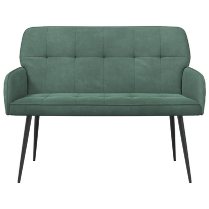 vidaXL 2 Seater Sofa with Metal Legs 2-Seater Sea Green Velvet