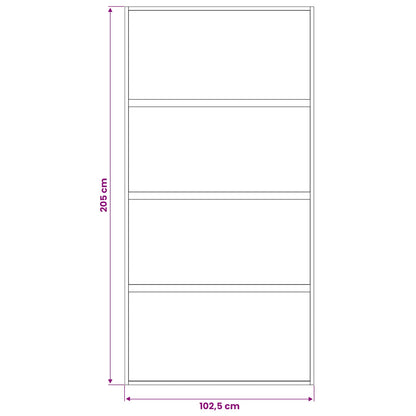 vidaXL Sliding Door 102.5 x 205 cm Tempered Glass and Aluminium