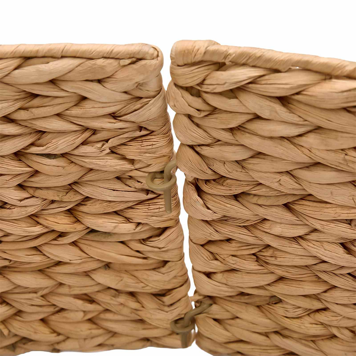vidaXL Christmas Tree Collar Round Natural Dia. 45 x 22 cm