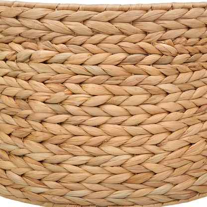 vidaXL Christmas Tree Collar Round Natural Dia. 45 x 22 cm