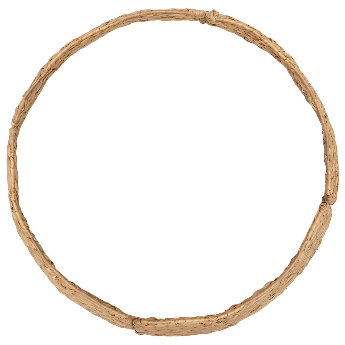 vidaXL Christmas Tree Collar Round Natural Dia. 45 x 22 cm