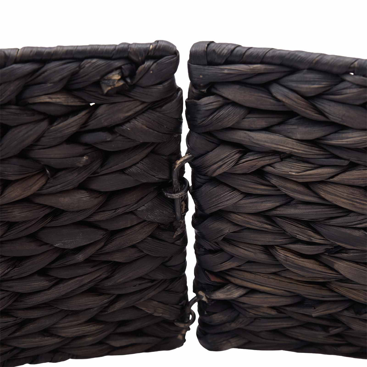 vidaXL Christmas Tree Collar Round Black Dia. 45 x 22 cm