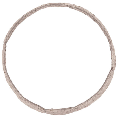 vidaXL Christmas Tree Collar Round White Dia. 45 x 22 cm
