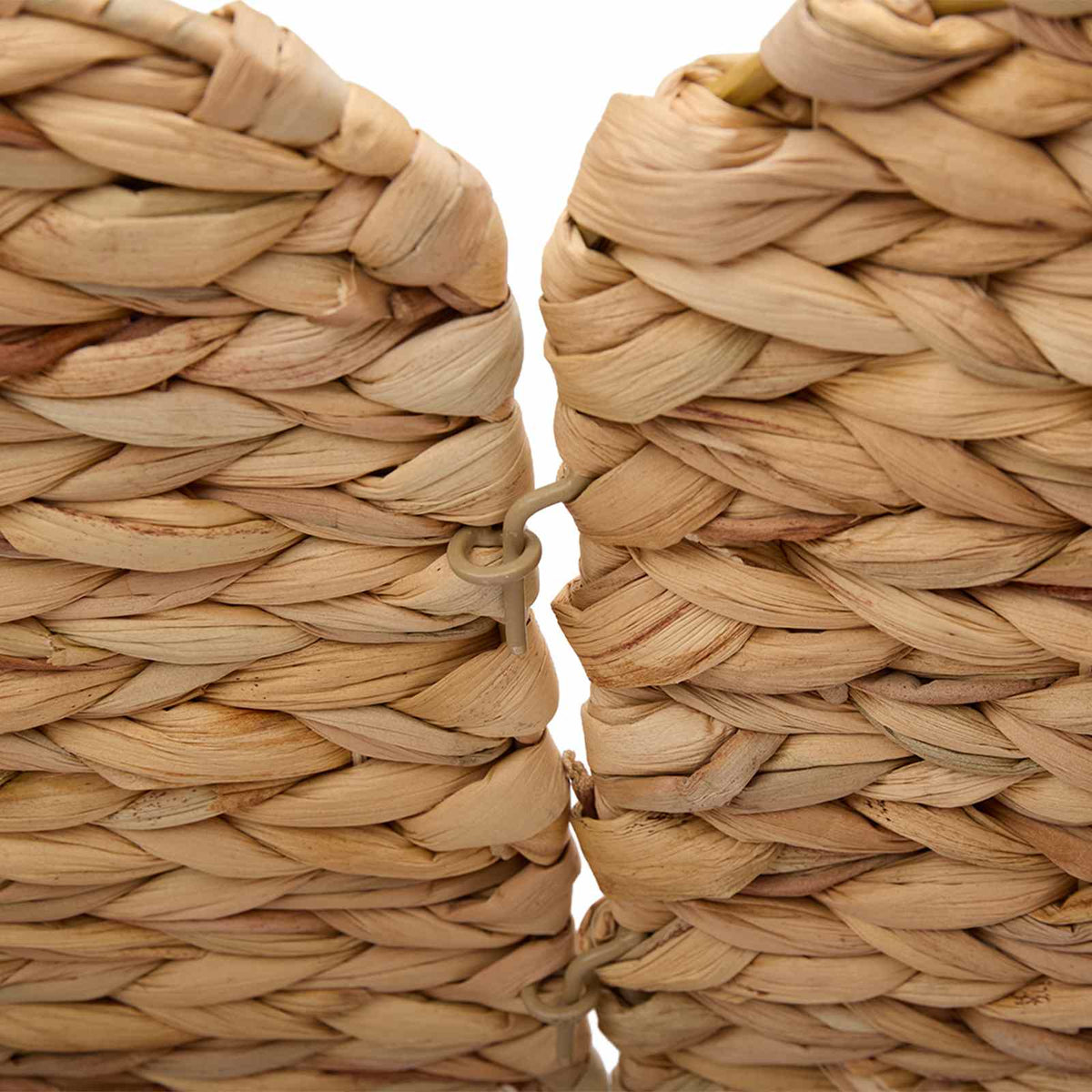 vidaXL Christmas Tree Collar Round Natural Dia. 105 x 28 cm