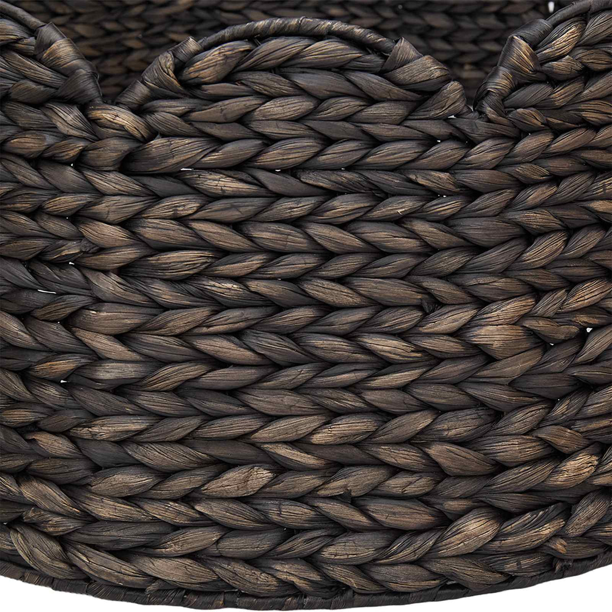 vidaXL Christmas Tree Collar Round Black Dia. 45 x 22 cm