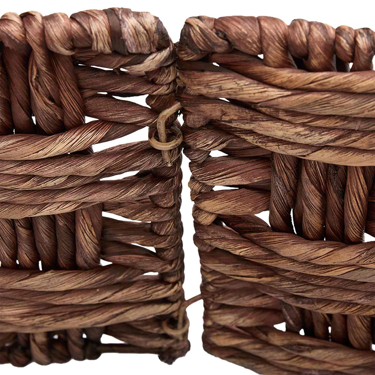 vidaXL Christmas Tree Collar Round Brown Wash Dia. 75 x 25 cm